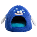 Hollypet Cat Beds for Indoor Cats with Washable Cushion Royal Blue Monster